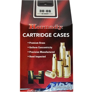 Hornady 30-06 Unprimed Cases (50)