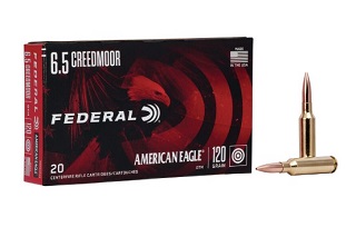 Federal American Eagle 6.5creedmoor 120gr OTM