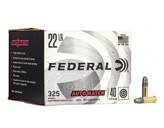 Federal AutoMatch 22LR 40gr (325)