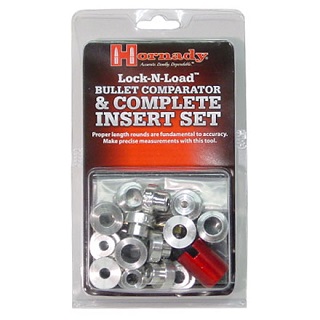 Hornady Lock-N-Load Bullet Comparator Set (body with 14 inserts)