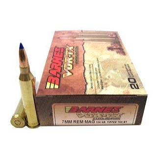 Barnes Vor-Tx 7mmremmag 140gr Tipped TSX BT