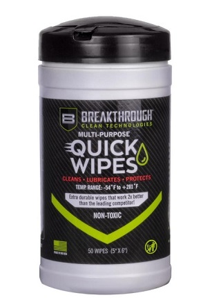 Allen Breakthrough Clean Technologies Multi-Purpose CLP Quick Wipes