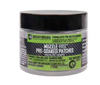 Allen Breakthrough Clean Technologies Muzzle Pro Round Pre-Soaked Cleaning Patches
