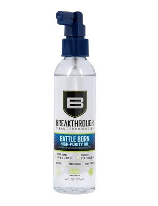 Allen Breakthrough Clean Technologies Battle Born High-Purity Oil, 6oz Bottle, Clear