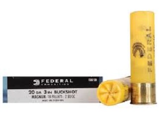Federal Buckshot 20g 3 pouces.
