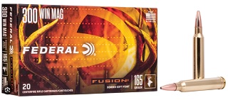 Federal Fusion 300winmag 165gr