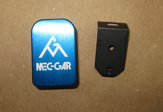 Mec-Gar Butt Plate Bleu pour CZ 75 SP-01 Shadow 2