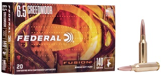 Federal Fusion 6.5Creedmoor 140gr 