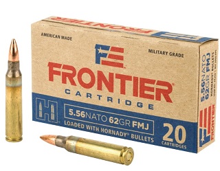 Frontier 5.56 Nato 62gr FMJ