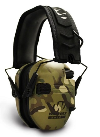 Walker Razor Slim Electronic Ear Muff Camo