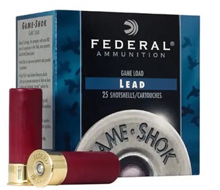 Federal Game-Shok 20ga 2-3/4 pouces