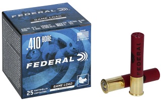 Federal 410ga Game Load 2 1/2, 1/2oz #6