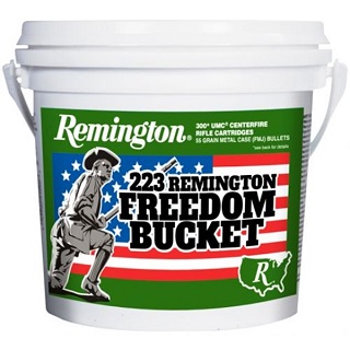 Remington 223rem 55gr FMJ Bucket (300)