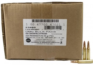 Remington UMC 223rem 55gr FMJ