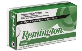 Remington UMC Handgun Ammunition 40S&W JHP 180gr