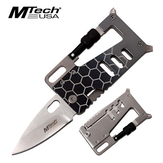 Mtech USA multifonctions 3,25 pouces (noir)