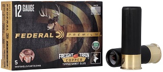 Federal Premium Freight Train Copper Sabot Slug - 12ga - 3