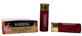 Federal Trophy Copper Sabot Slug 12ga 300gr