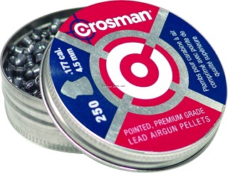 Crossman Pellets .177P 7.4gr pointed (250)