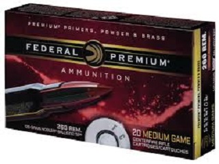 Federal Premium 260 Rem,  120Gr Nosler Ballistic Tip