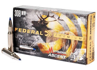 Federal Premium Terminal Ascent 308win 175gr