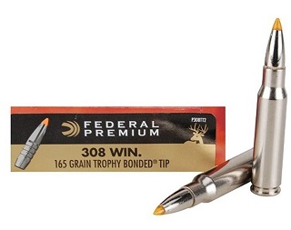 Federal Premium 308win 165gr TBT