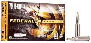 Federal Premium Trophy Bonded Tip 7mm-08 140gr
