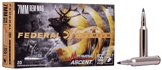 Federal Premium Terminal Ascent 7mmremmag 155gr