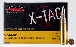 PMC X-TAC 5.56Nato 55gr FMJ