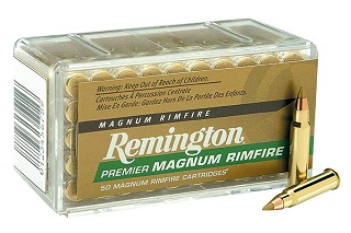 Remington Premier Rimfire Magnum 17HMR AccuTip-V Boat Tail 17gr