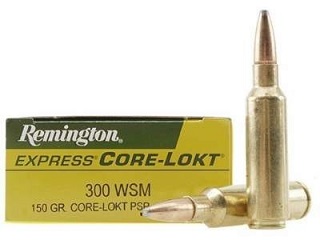 Remington 300wsm 150gr Core Lokt