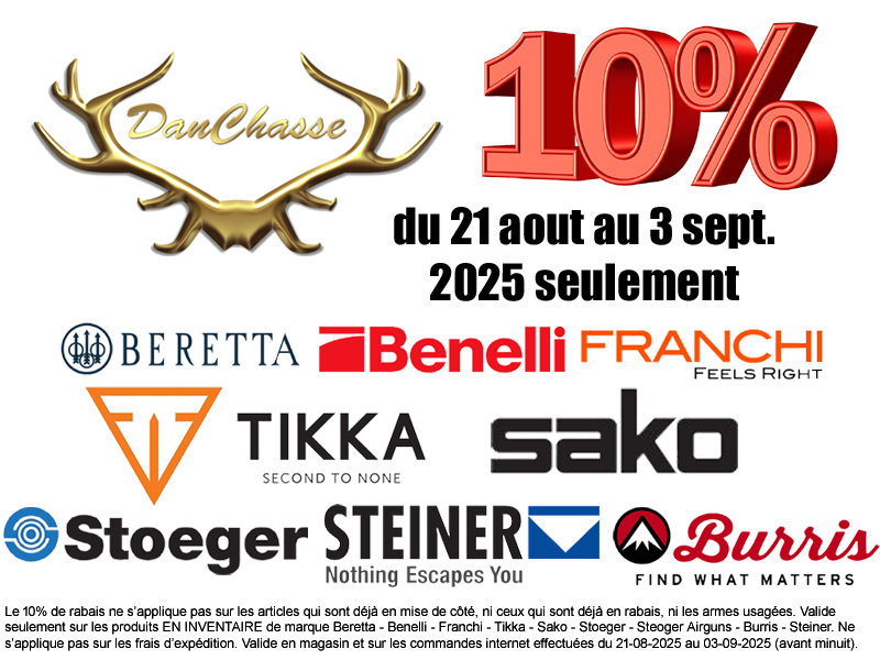Rabais 10%