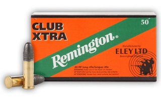 Eley Club Xtra Remington 22lr 40gr