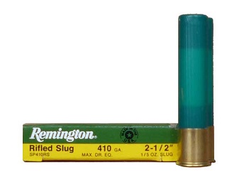 Remington - 410ga - 2 pouces 1/2 - Slug