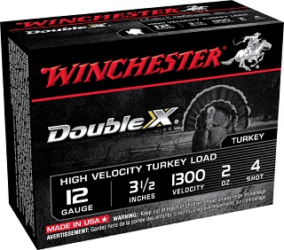 Winchester Double X 12ga - 3,5 pouces - 2oz - #4