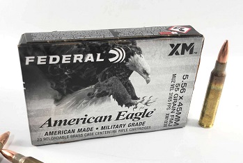 Federal 5.56Nato 55gr FMJ-BT