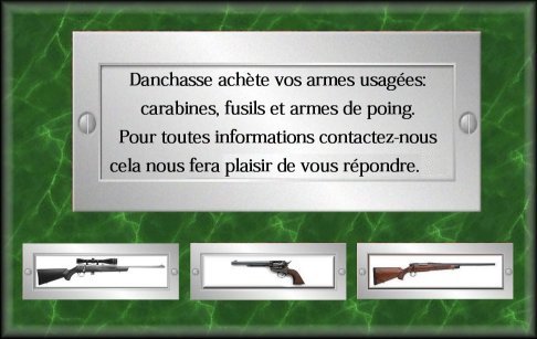 Armes usagés