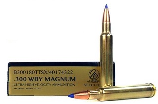 Weatherby Select Plus 300wbymag 180gr TTSX