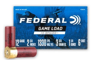 Federal Game Shok Upland - 12ga - 2-3/4