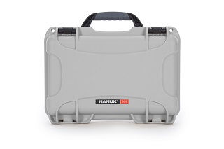 Nanuk 909 pour 1 handgun Silver