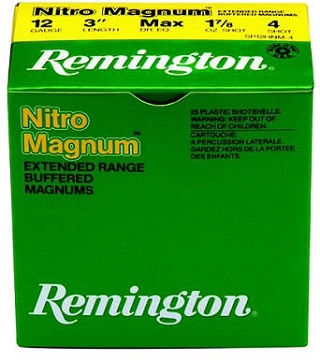 Remington - Nitro Magnum - 12ga - 3 pouces - #4