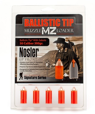 Nosler cal. 50 300gr ballistic tip w/sabots 15 ct.