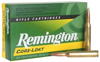 Remington 25-06 120gr PSP core lokt