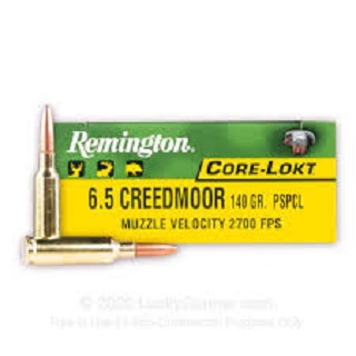 Remington Core-Lokt 6.5 Creedmoor 140Gr PSP