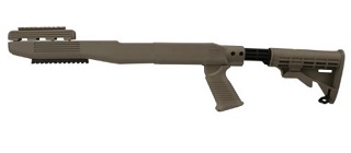 Crosse Tapco Intrafuse pour SKS avec Rail (Olive)
