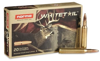 NORMA WHITETAIL 270WIN 8.4G/130GR